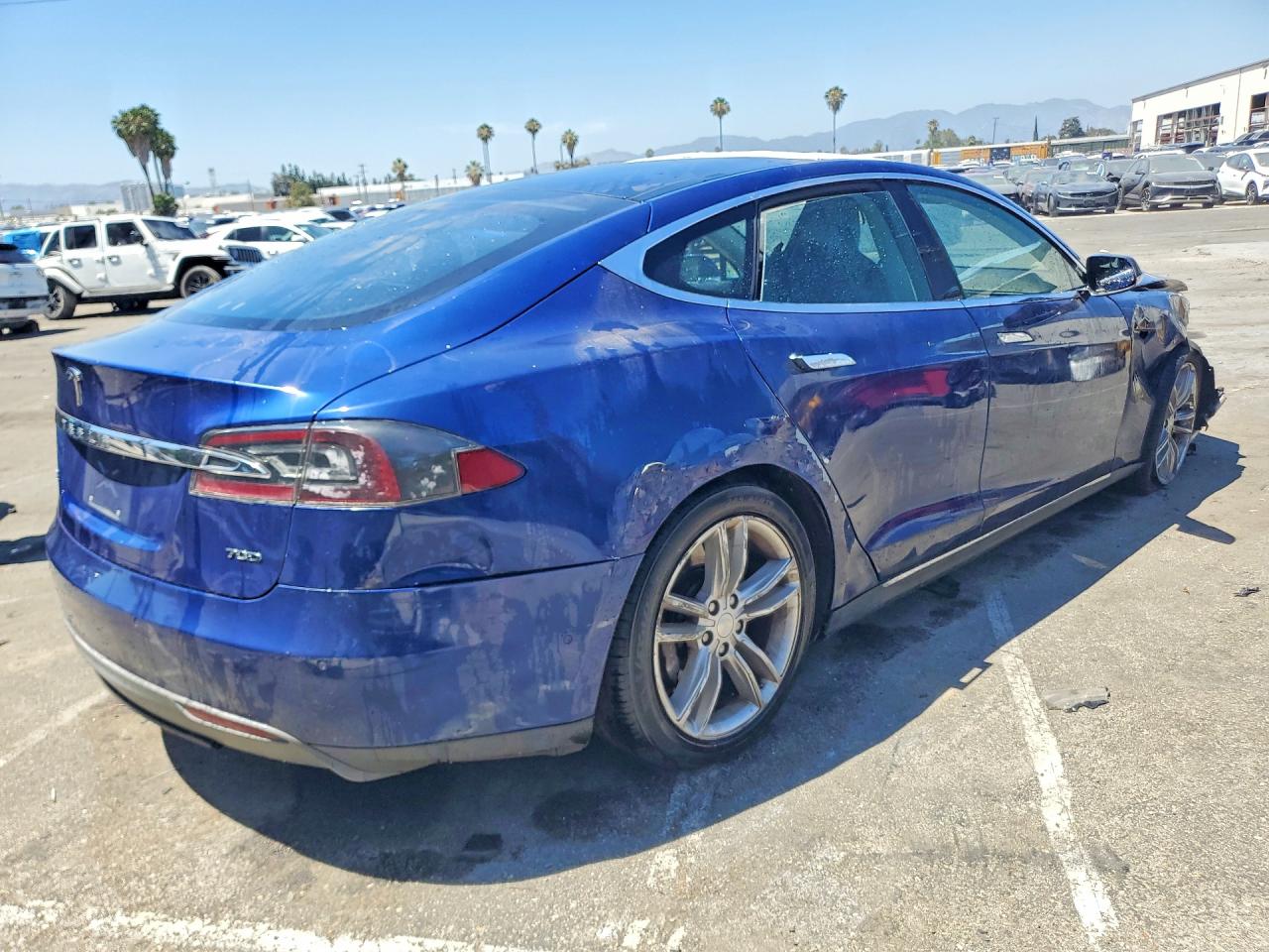 2015 TESLA MODEL S — снимка 3