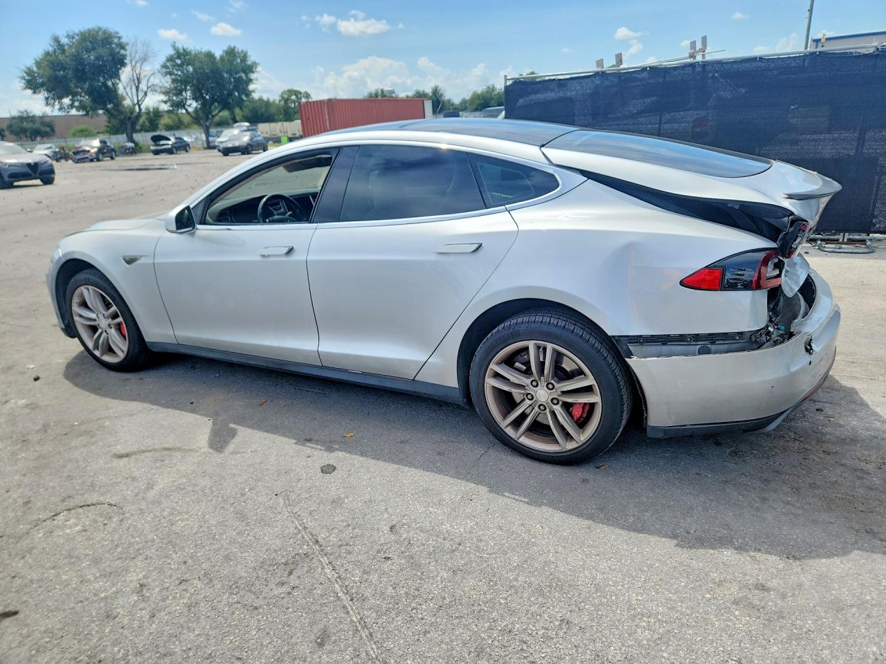 2014 TESLA MODEL S — снимка 2