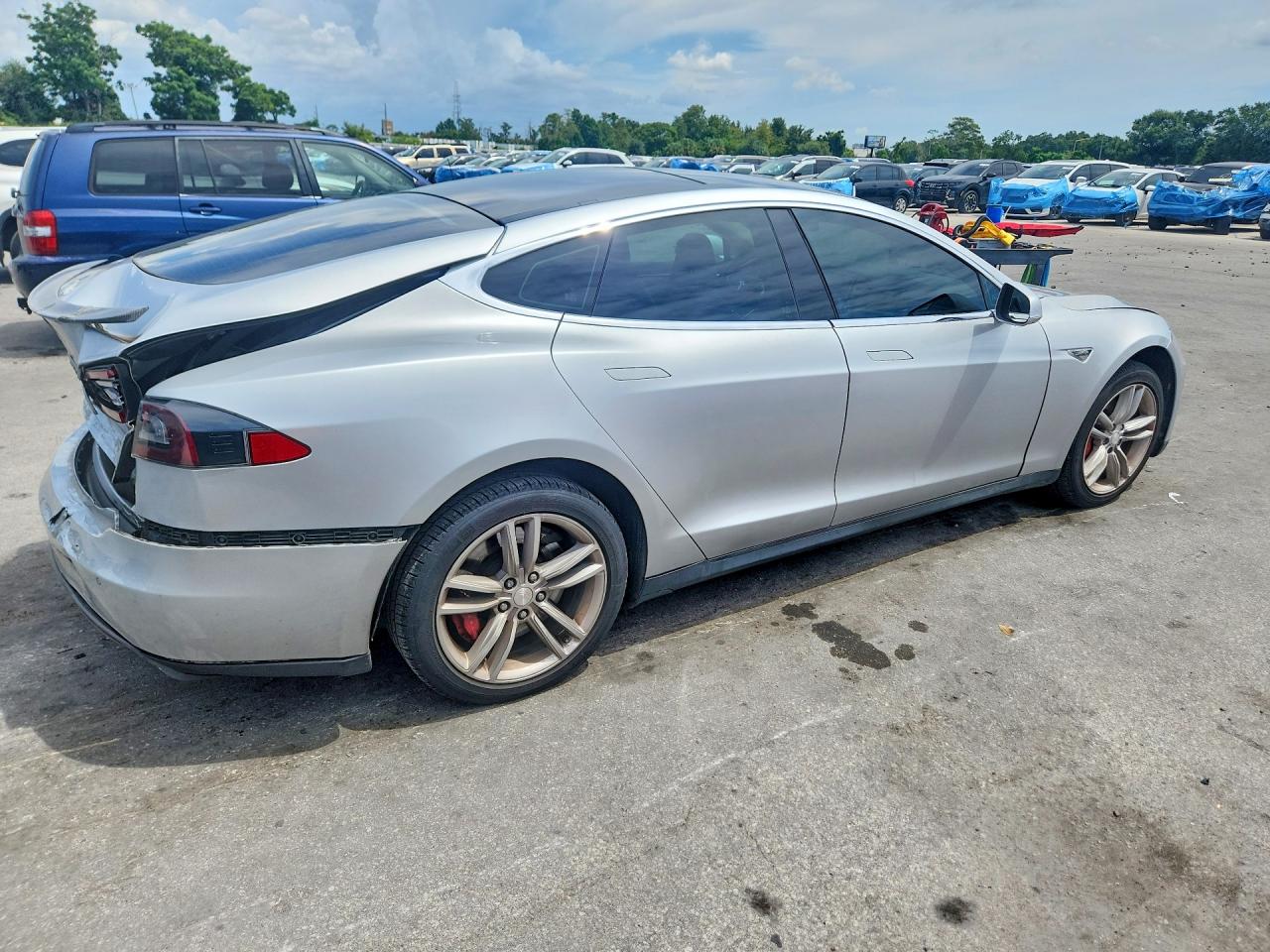 2014 TESLA MODEL S — снимка 3