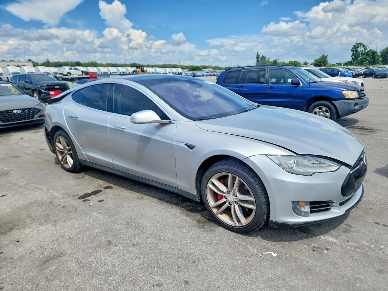 2014 TESLA MODEL S — снимка 4