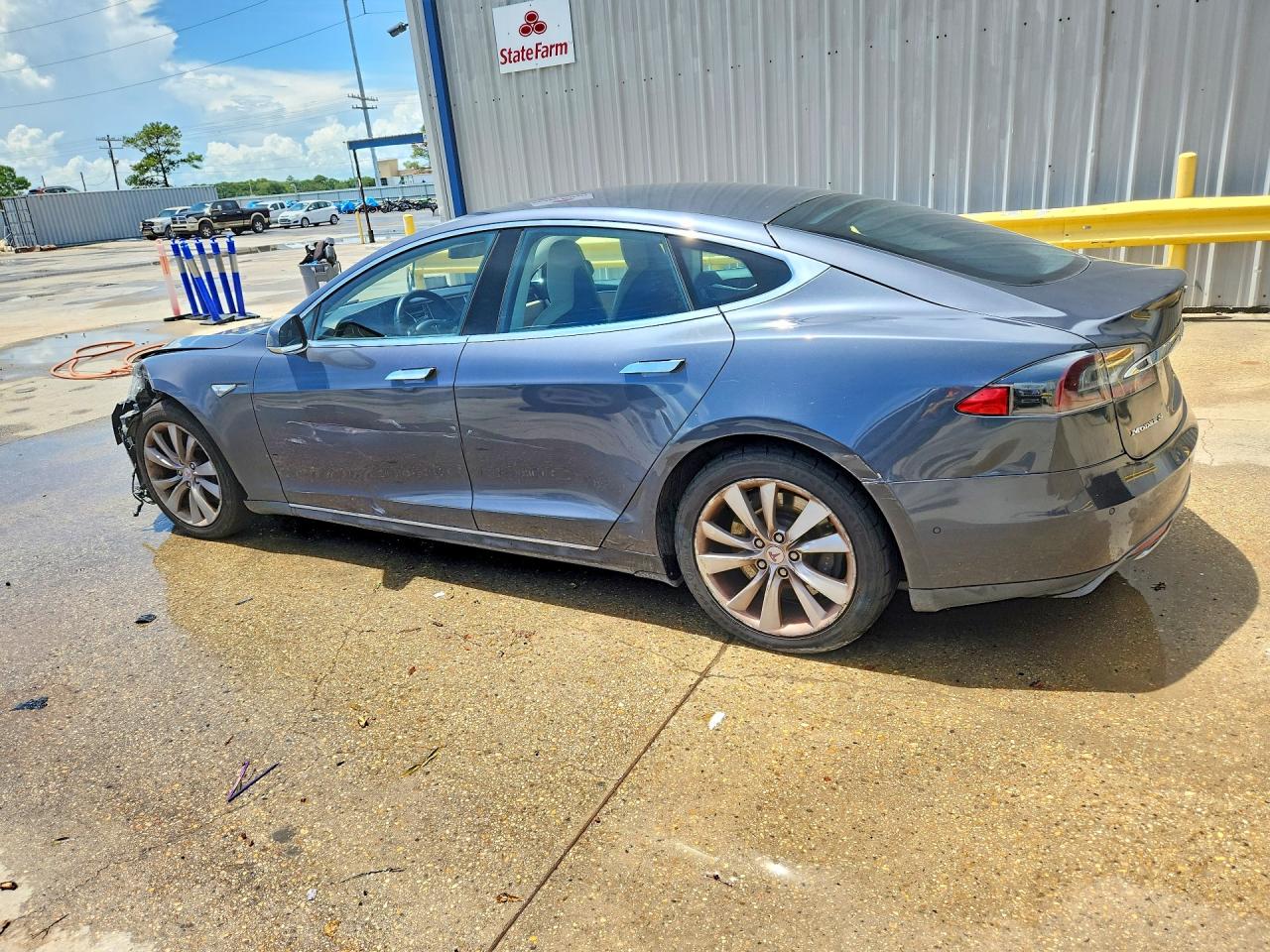 2014 TESLA MODEL S — снимка 2