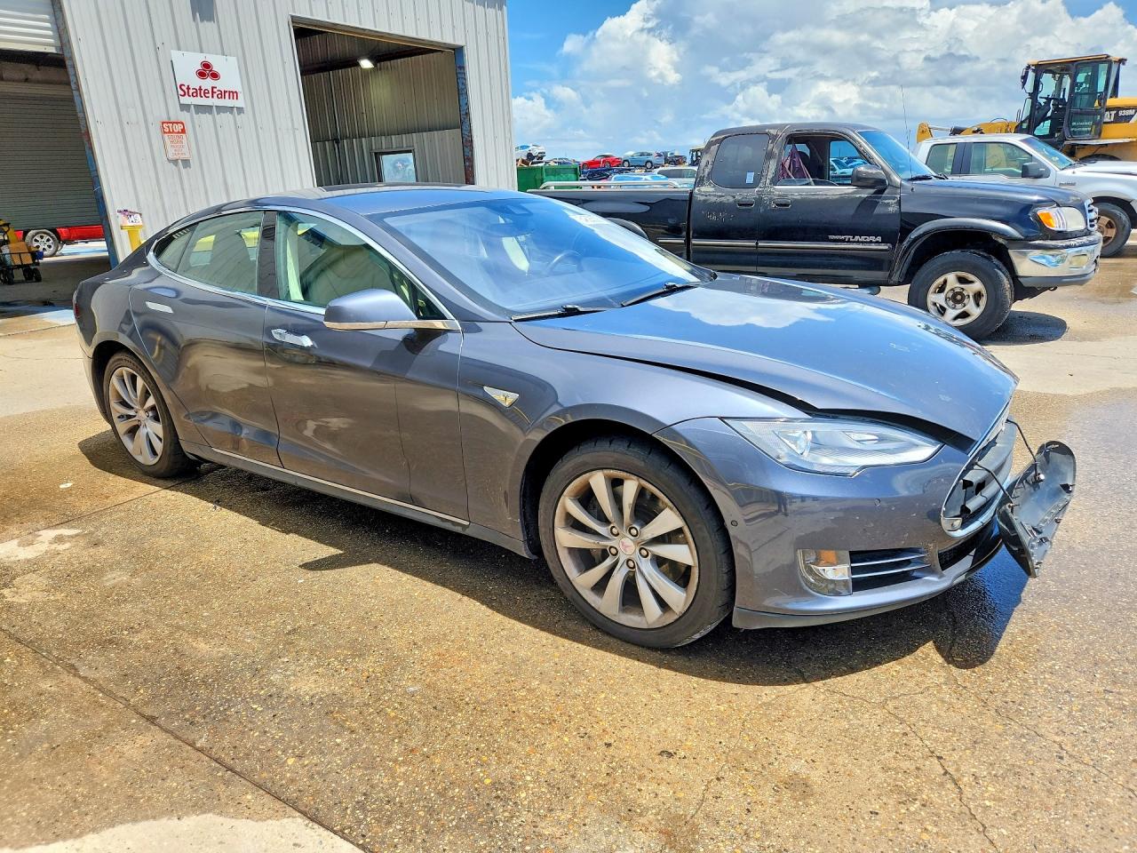 2014 TESLA MODEL S — снимка 4