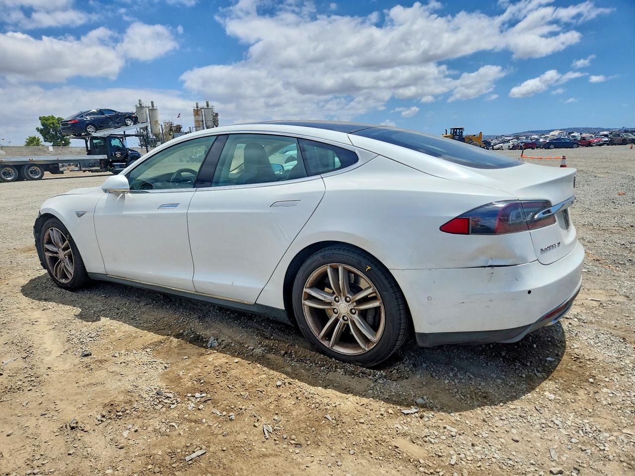 2015 TESLA MODEL S — снимка 2