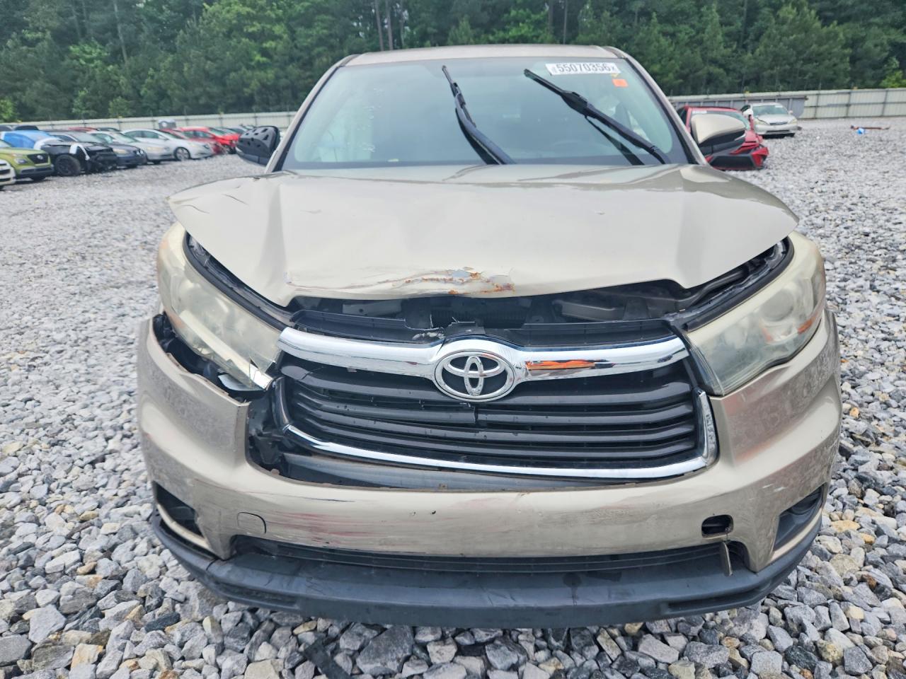 2015 TOYOTA HIGHLANDER LE — снимка 5