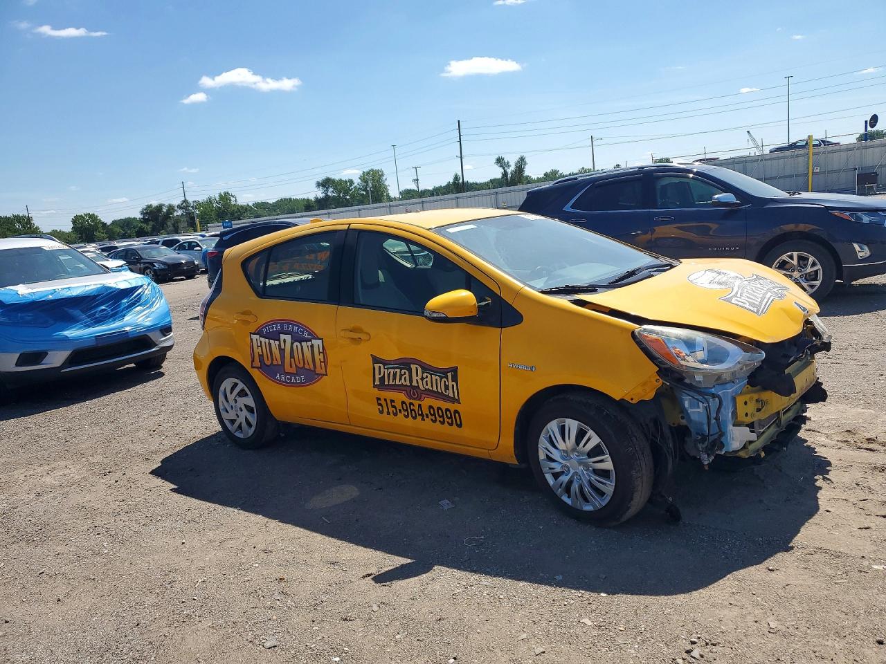 2015 TOYOTA PRIUS C ONE — снимка 4