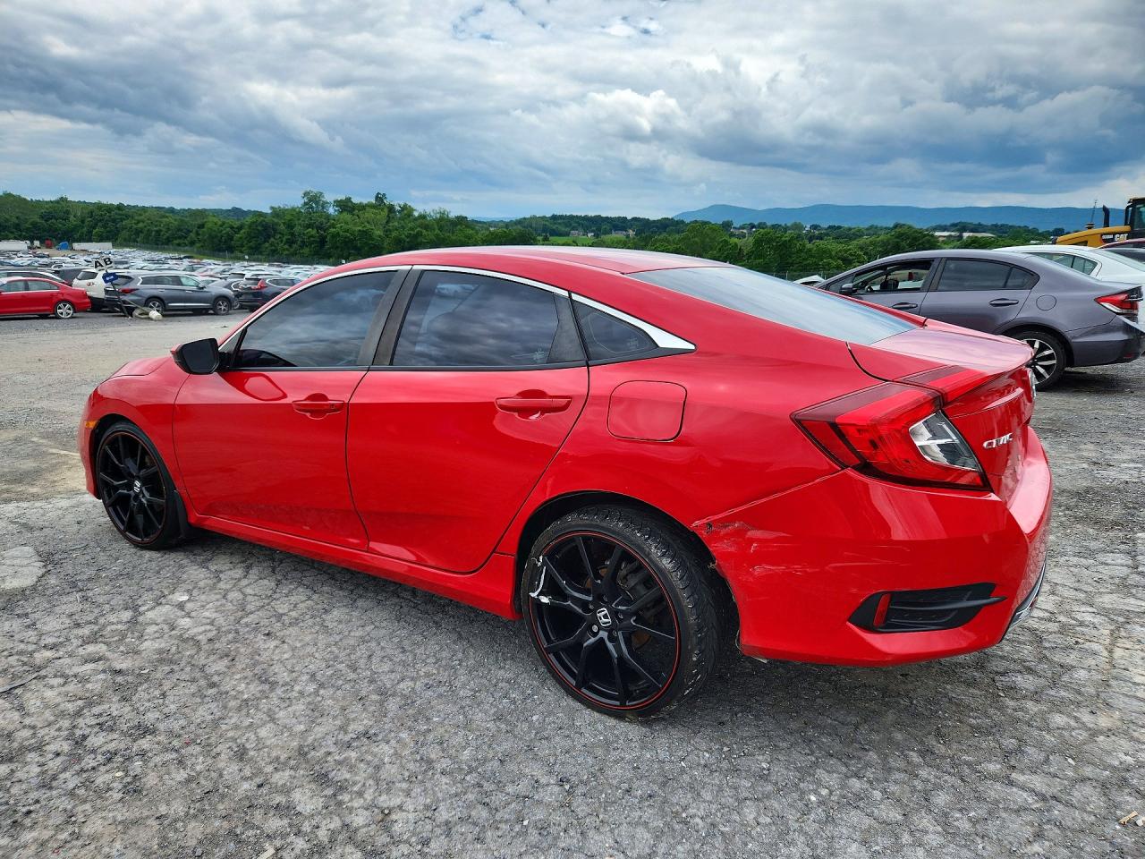 2019 HONDA CIVIC LX — снимка 2