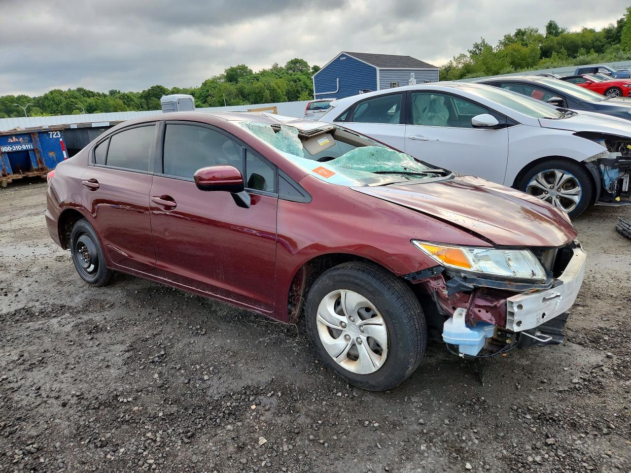 2015 HONDA CIVIC LX — снимка 4