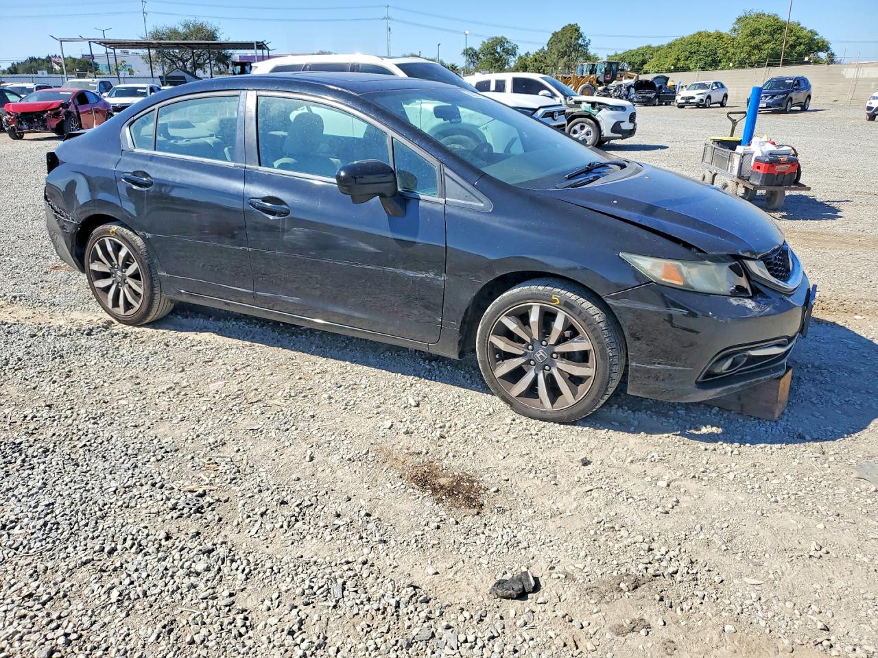 2015 HONDA CIVIC EXL — снимка 4