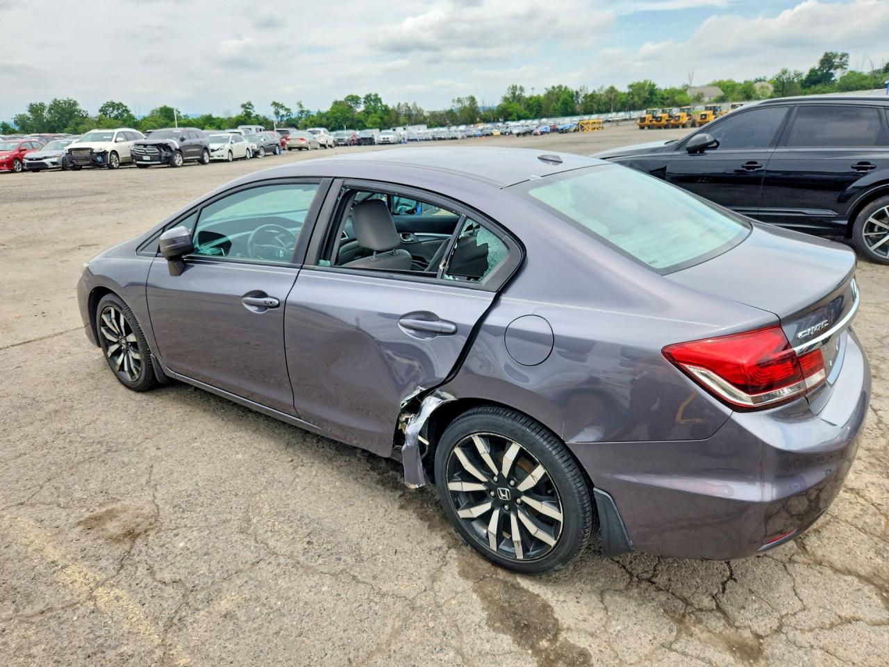 2015 HONDA CIVIC EXL — снимка 2