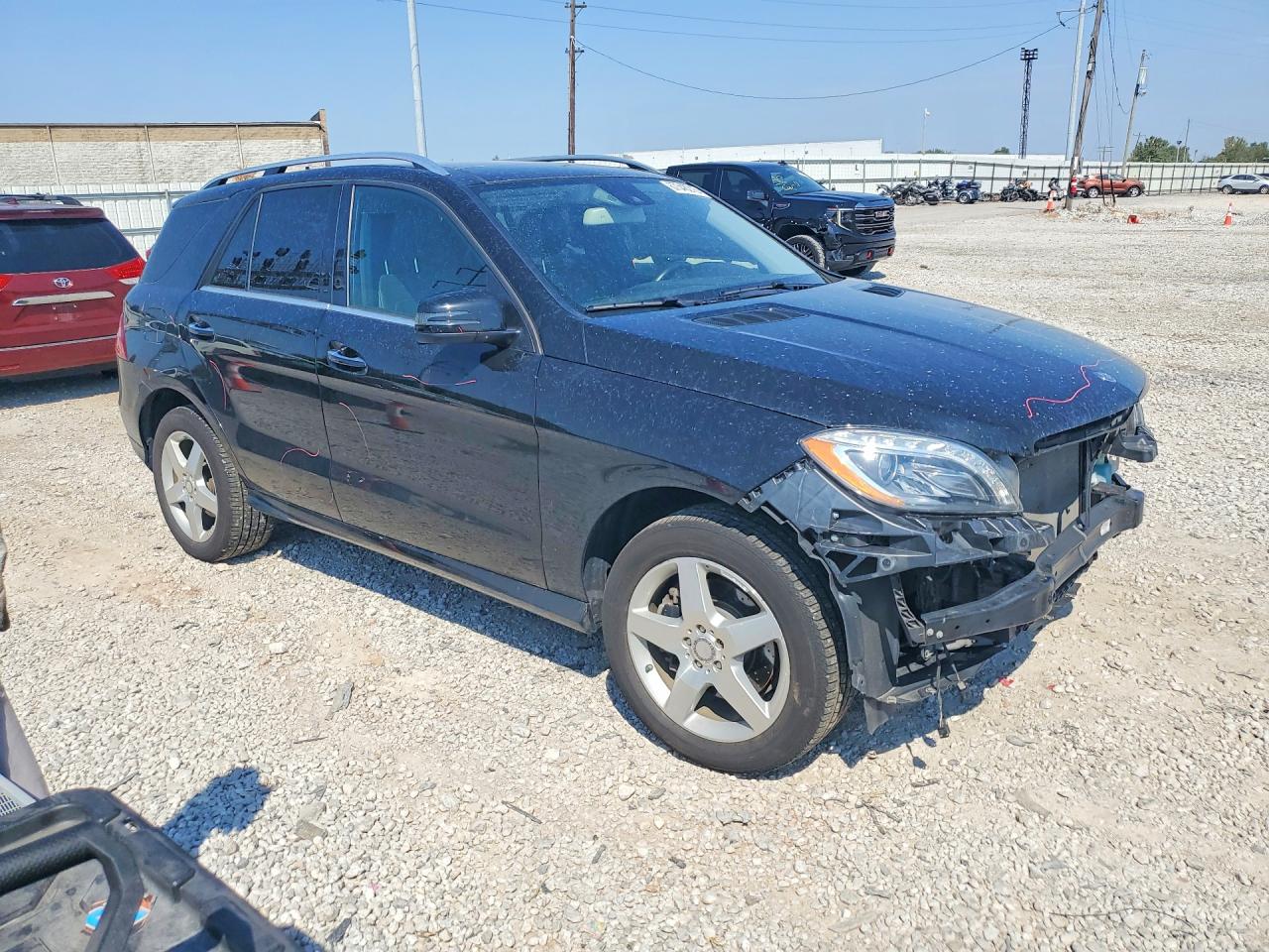 2015 MERCEDES-BENZ ML 350 4MATIC — снимка 4