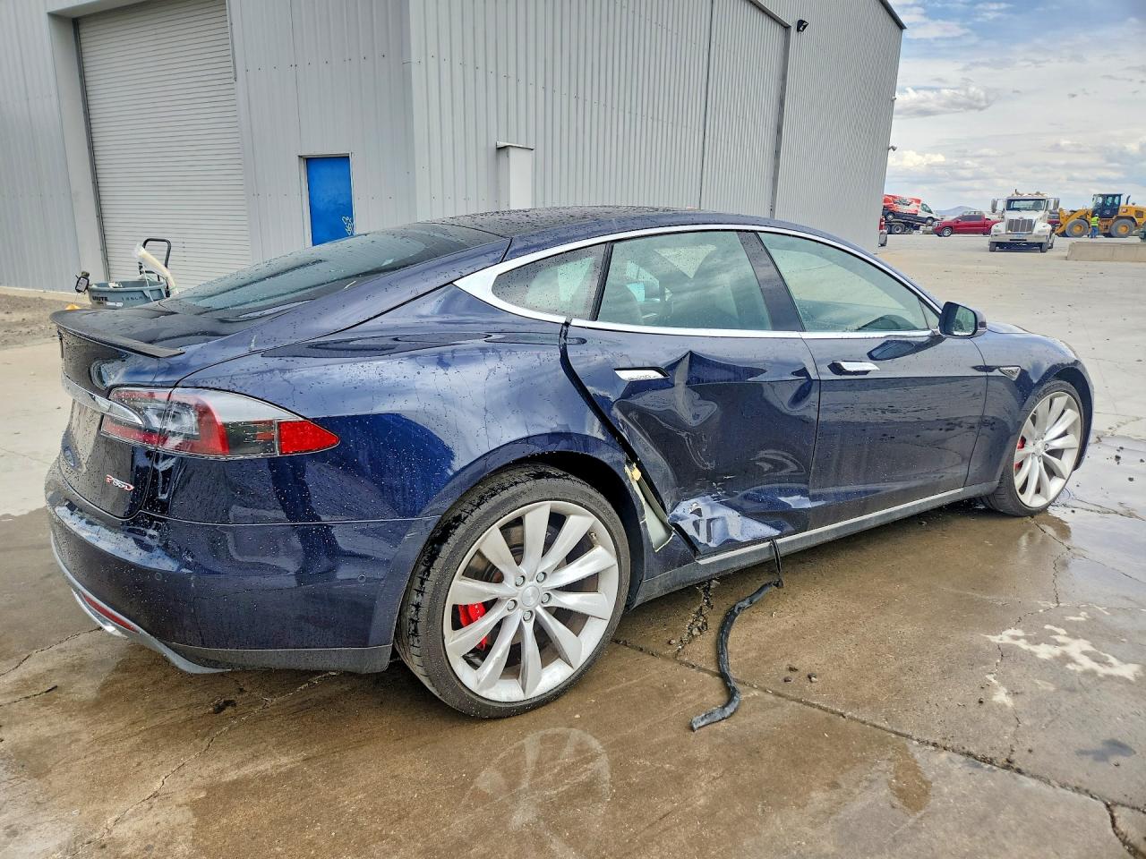 2014 TESLA MODEL S — снимка 3
