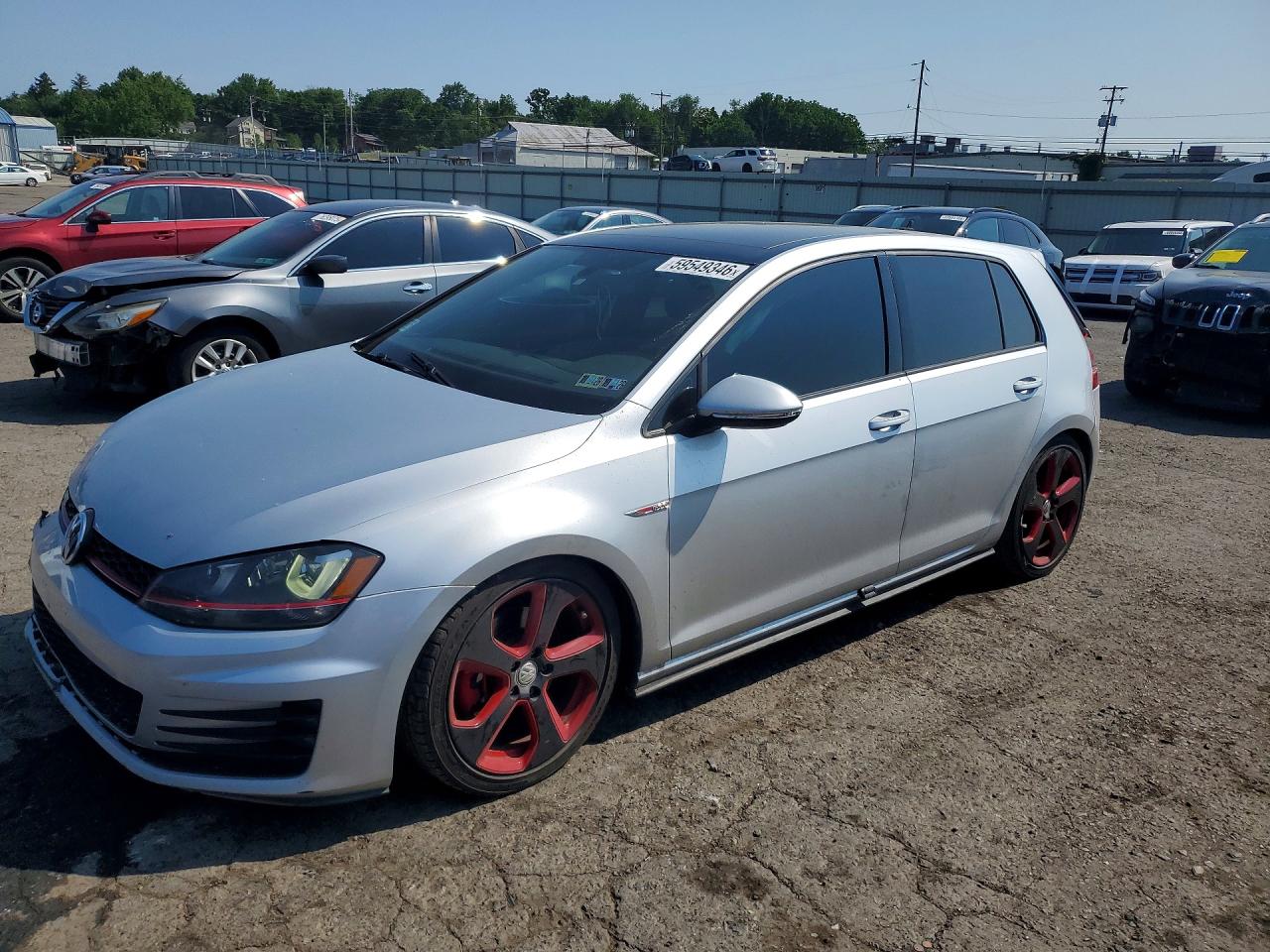 2016 VOLKSWAGEN GTI S/SE