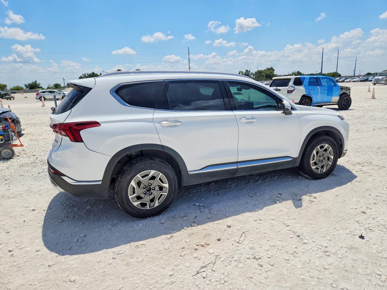 2022 HYUNDAI SANTA FE BLUE — снимка 3