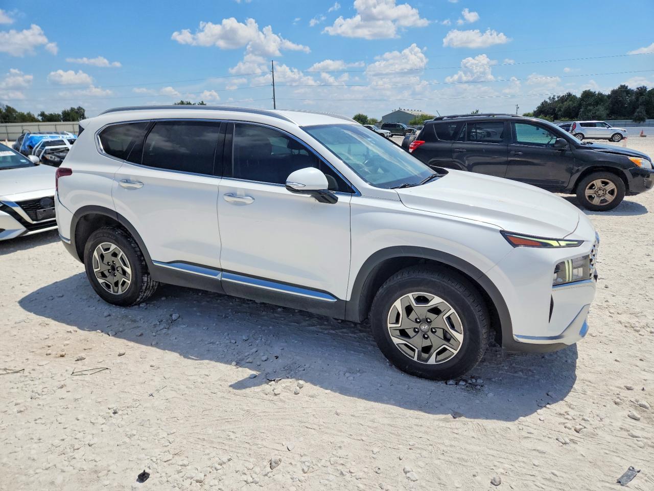 2022 HYUNDAI SANTA FE BLUE — снимка 4