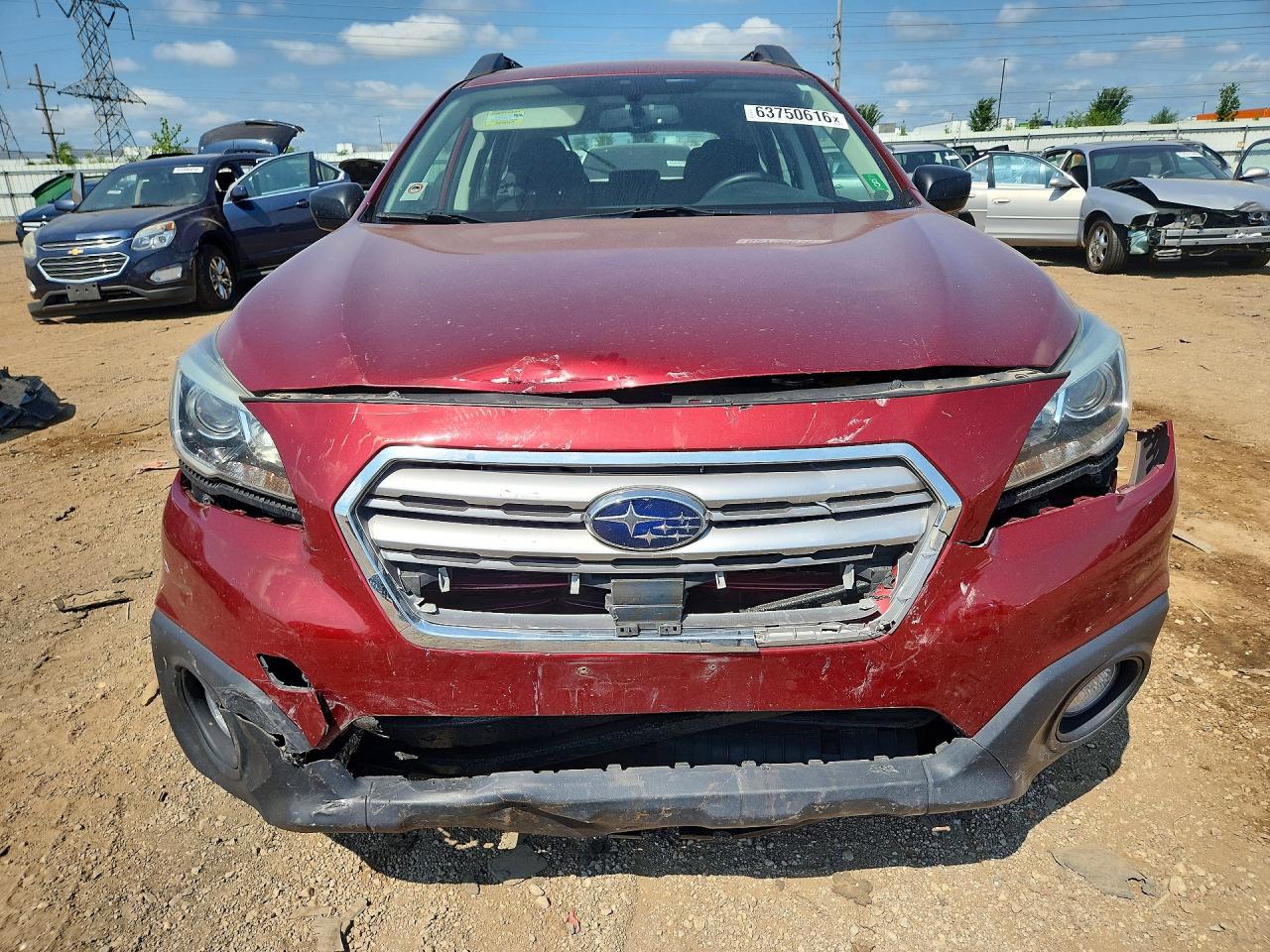 2016 SUBARU OUTBACK 2.5I — снимка 5