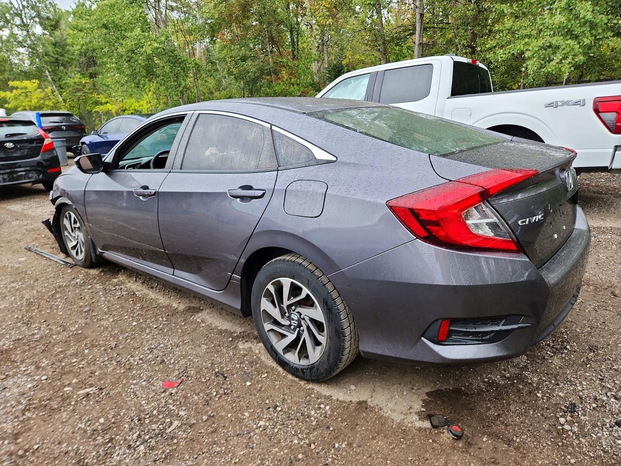 2017 HONDA CIVIC EX — снимка 2