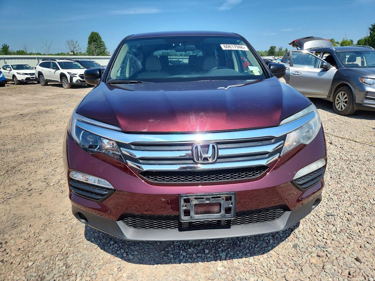 2016 HONDA PILOT LX — снимка 5