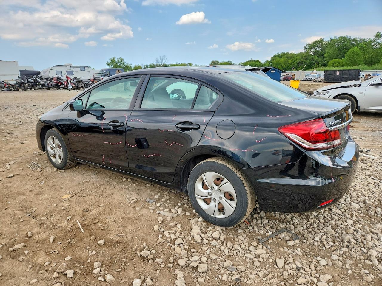 2015 HONDA CIVIC LX — снимка 2