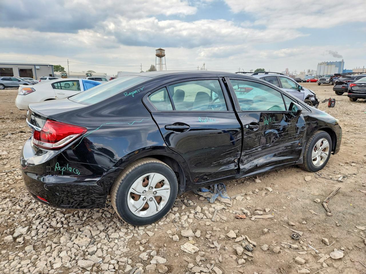 2015 HONDA CIVIC LX — снимка 3