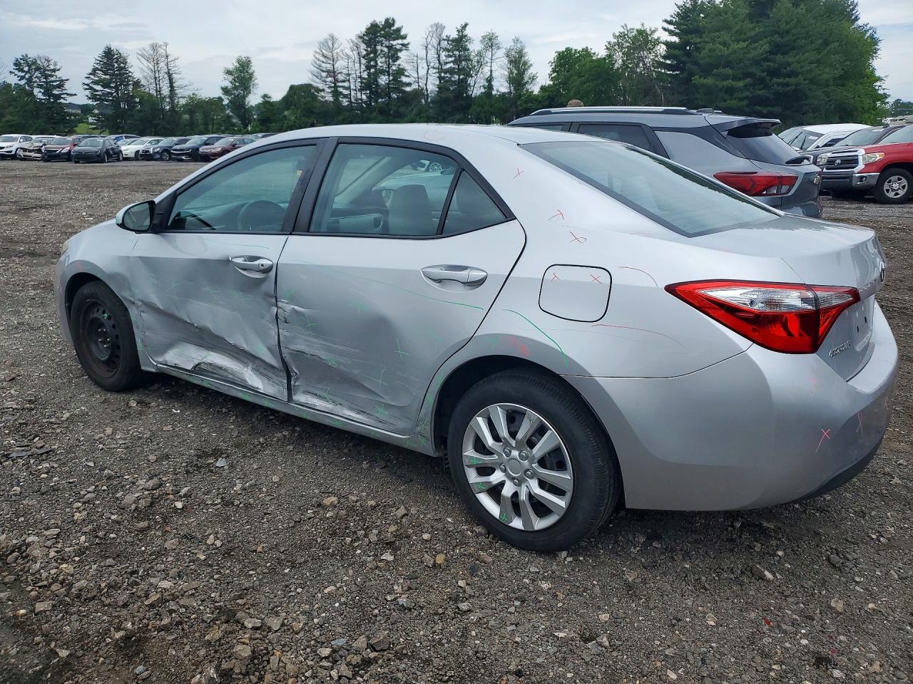 2015 TOYOTA COROLLA LE — снимка 2
