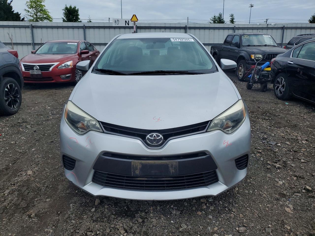 2015 TOYOTA COROLLA LE — снимка 5