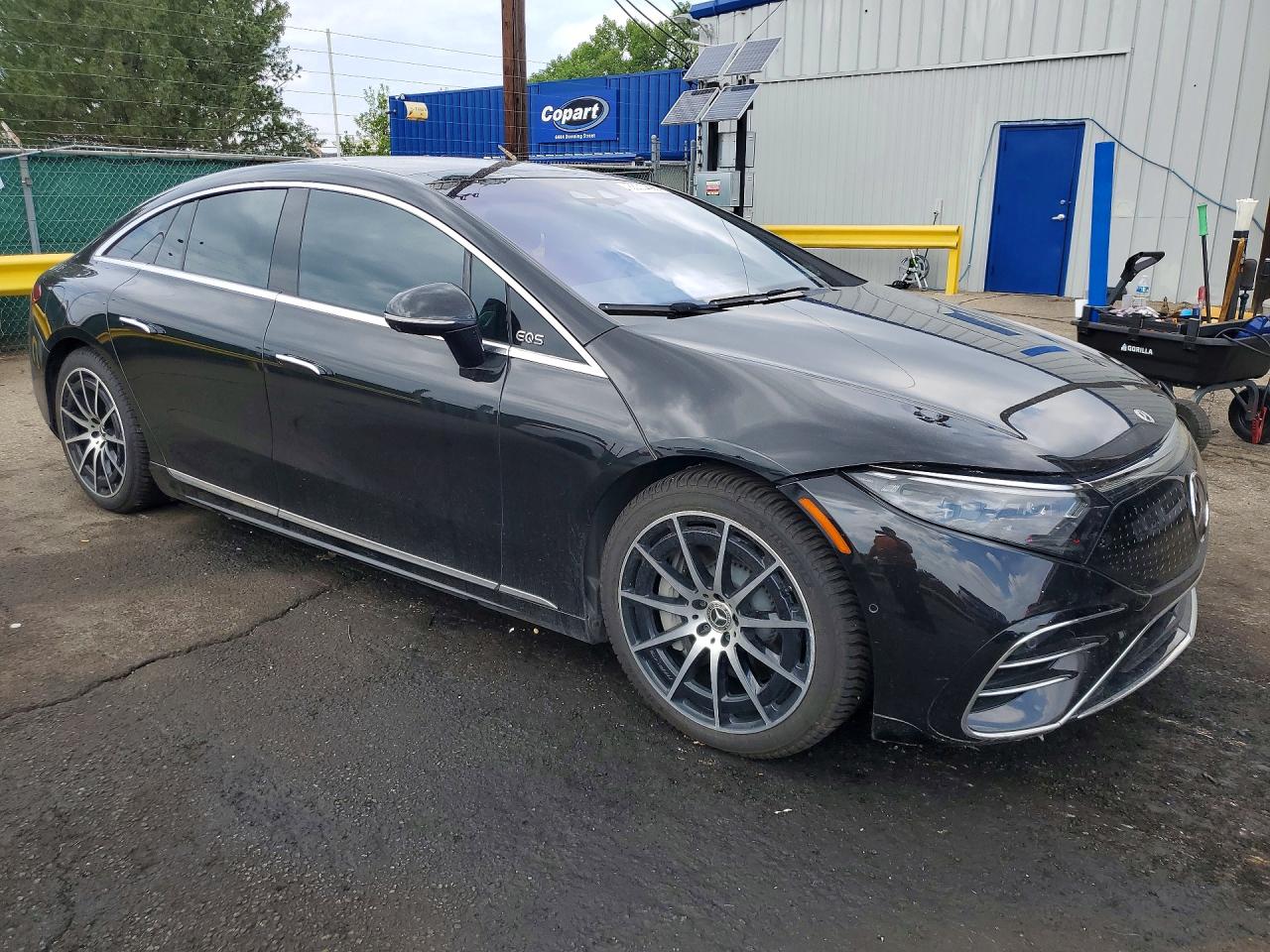 2022 MERCEDES-BENZ EQS SEDAN 580 4MATIC — снимка 4