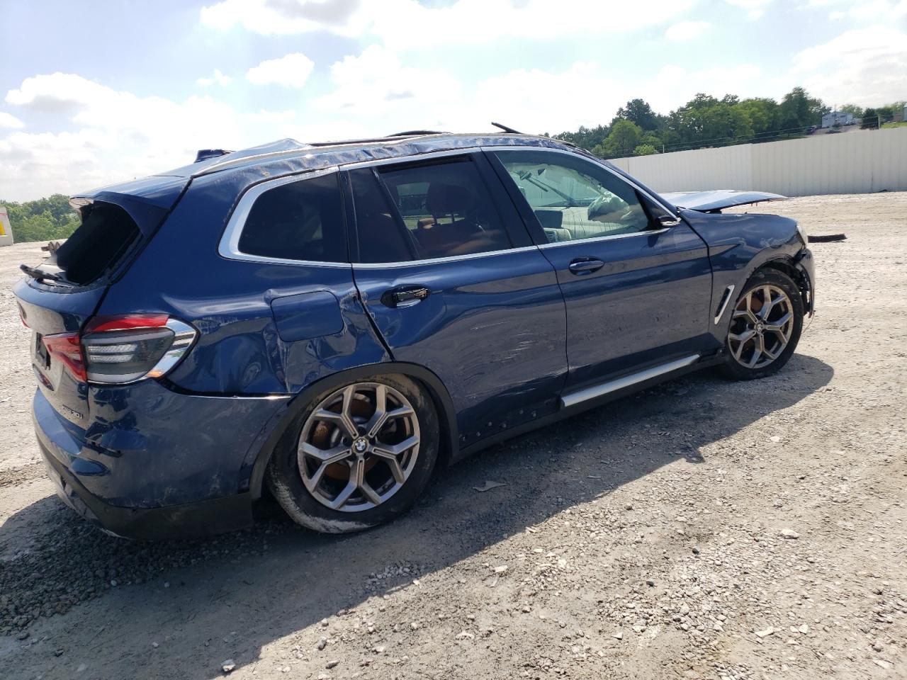 2021 BMW X3 XDRIVE30I — снимка 3
