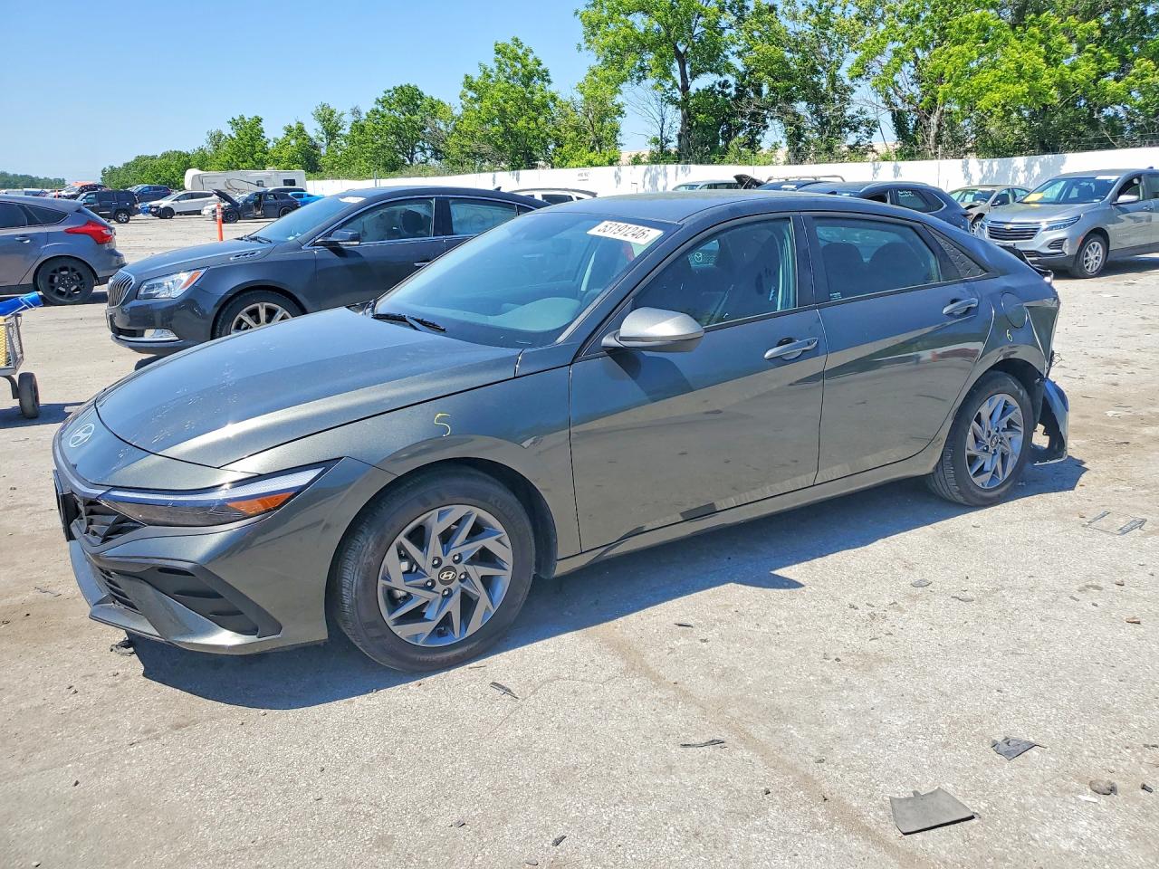 2025 HYUNDAI ELANTRA HYBRID BLUE