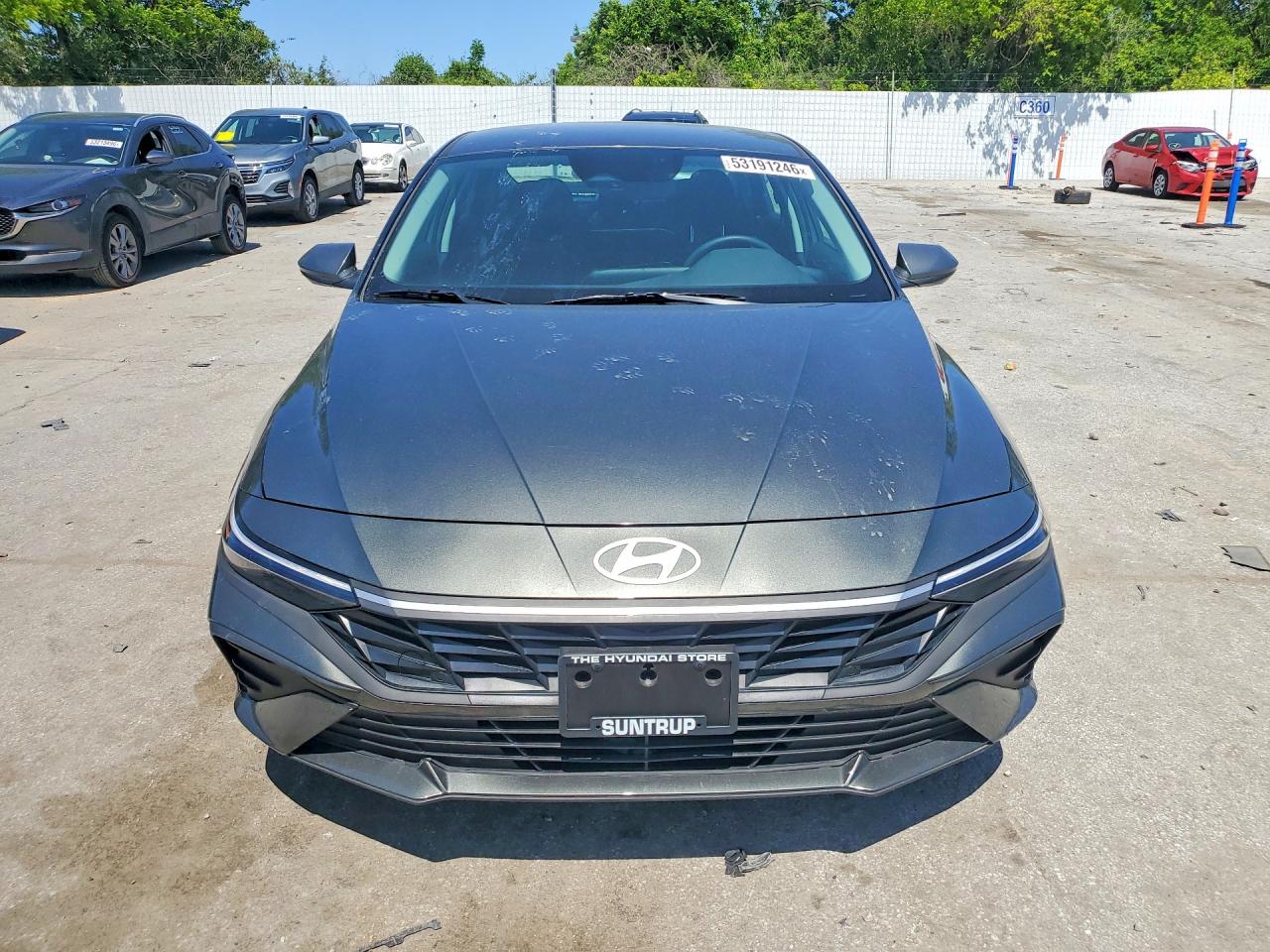 2025 HYUNDAI ELANTRA HYBRID BLUE — снимка 5