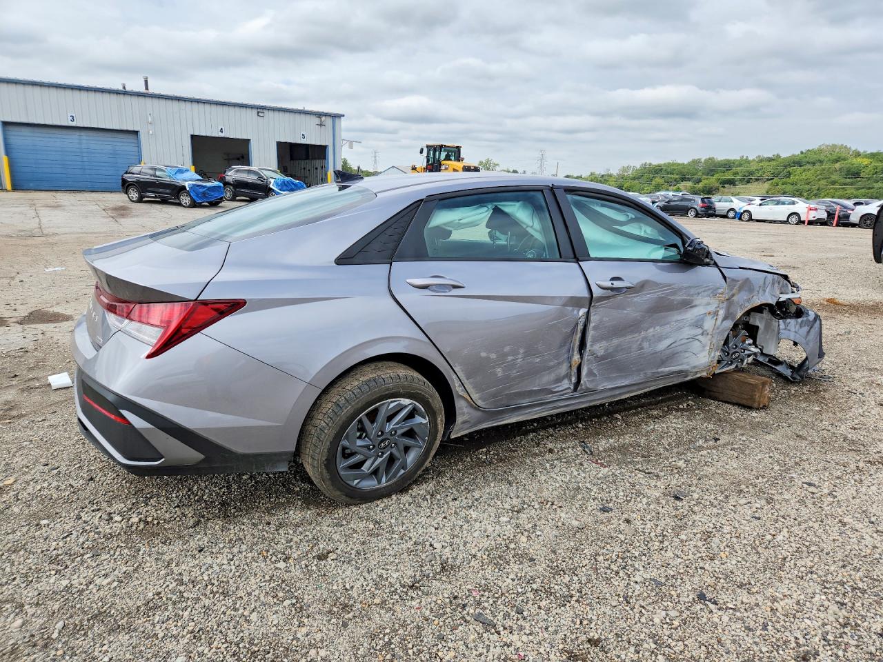 2026 HYUNDAI ELANTRA HYBRID BLUE — снимка 3