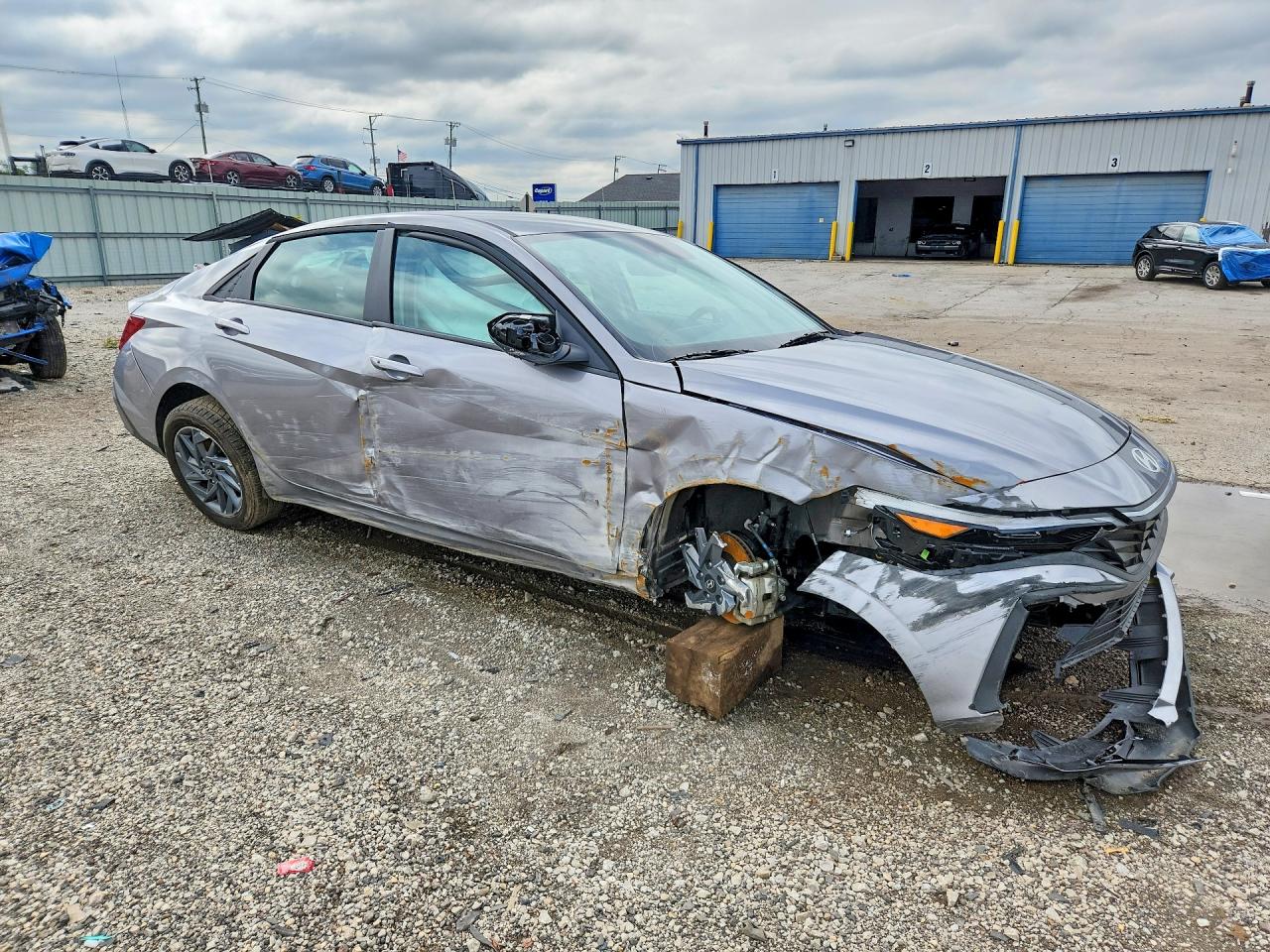2026 HYUNDAI ELANTRA HYBRID BLUE — снимка 4