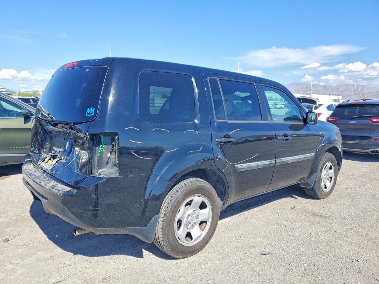 2015 HONDA PILOT LX — снимка 3