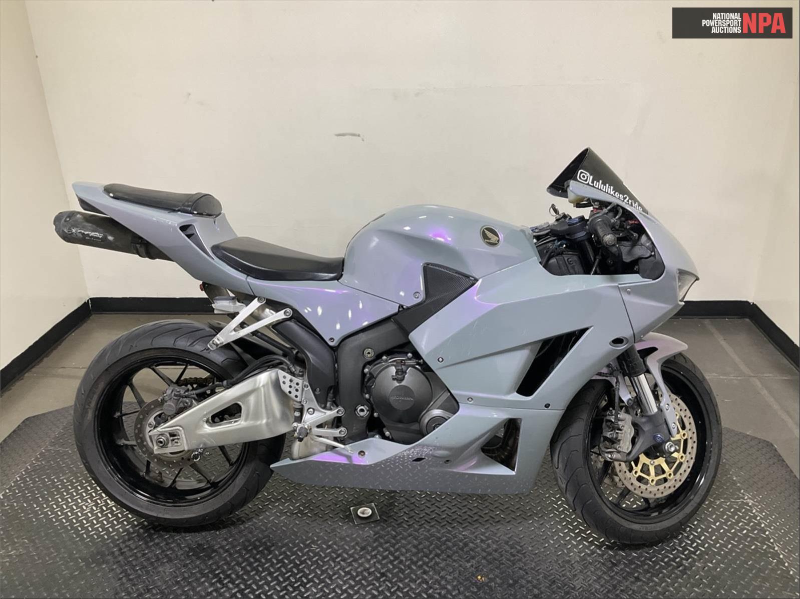 2016 HONDA CBR600RRG