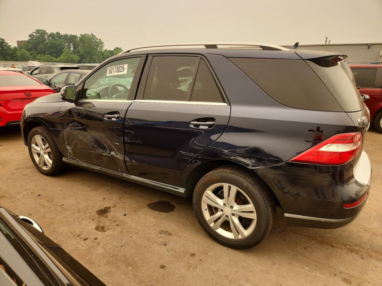2014 MERCEDES-BENZ ML 350 4MATIC — снимка 2