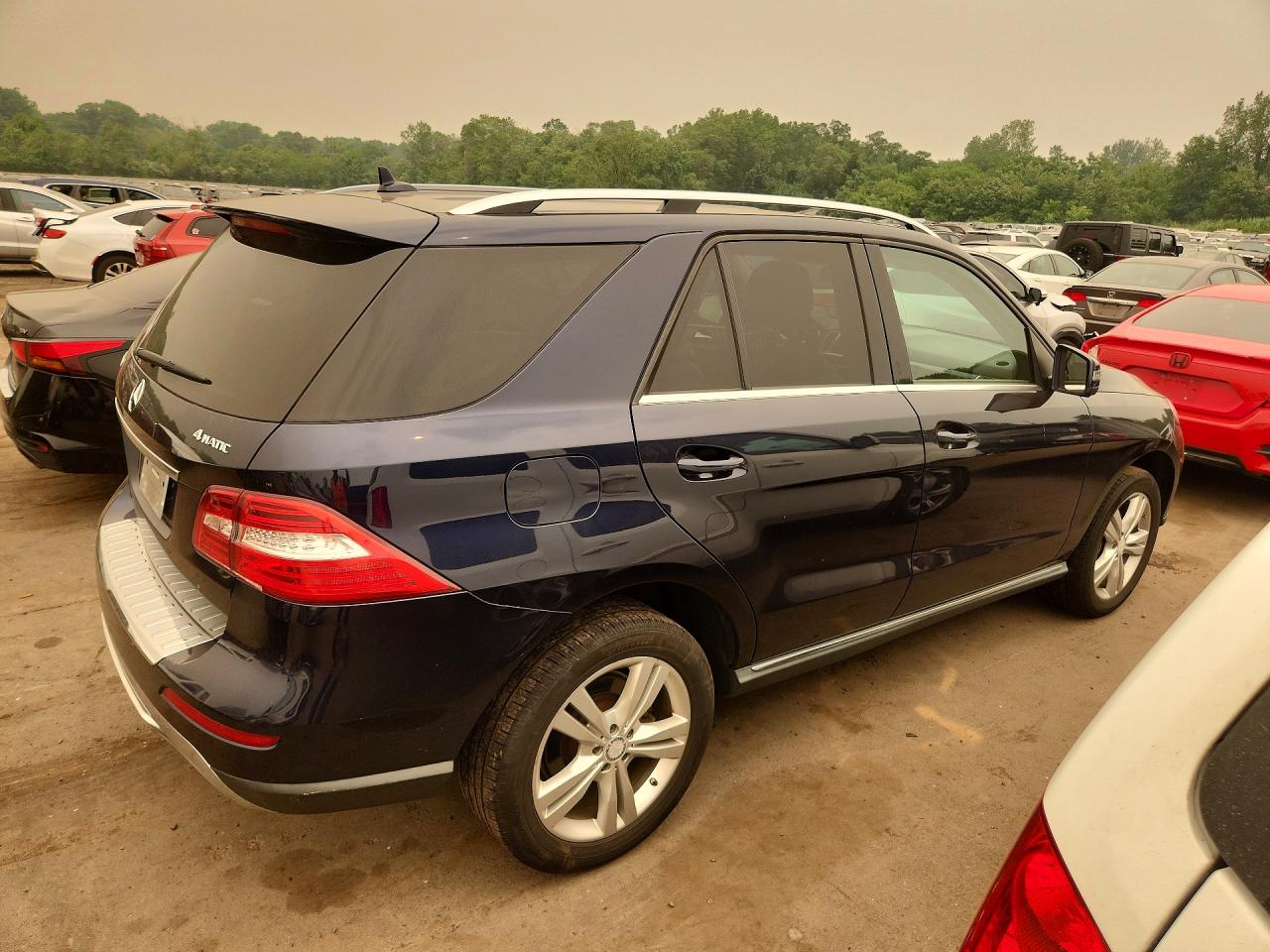 2014 MERCEDES-BENZ ML 350 4MATIC — снимка 3