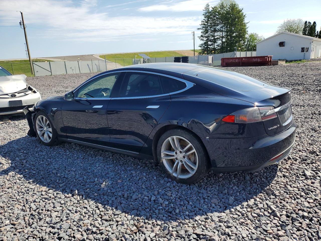 2014 TESLA MODEL S — снимка 2