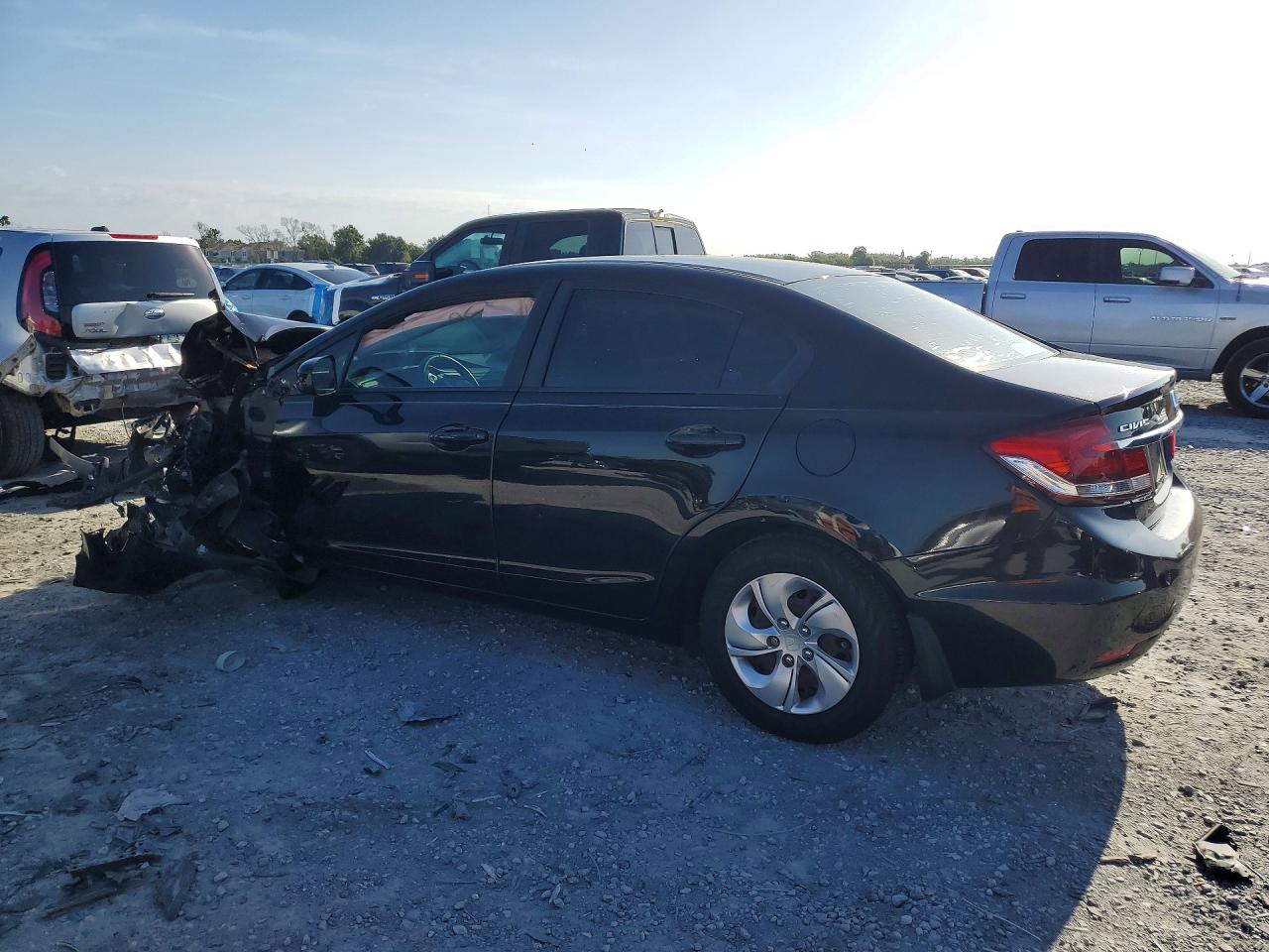 2015 HONDA CIVIC LX — снимка 2