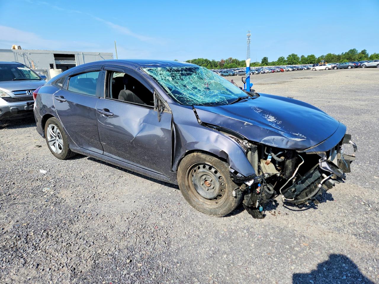 2017 HONDA CIVIC LX — снимка 4