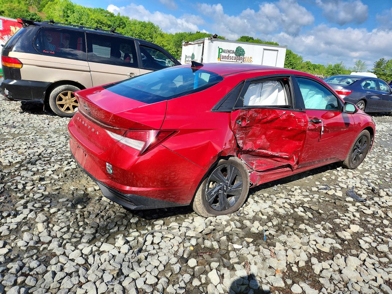 2021 HYUNDAI ELANTRA SEL — снимка 3
