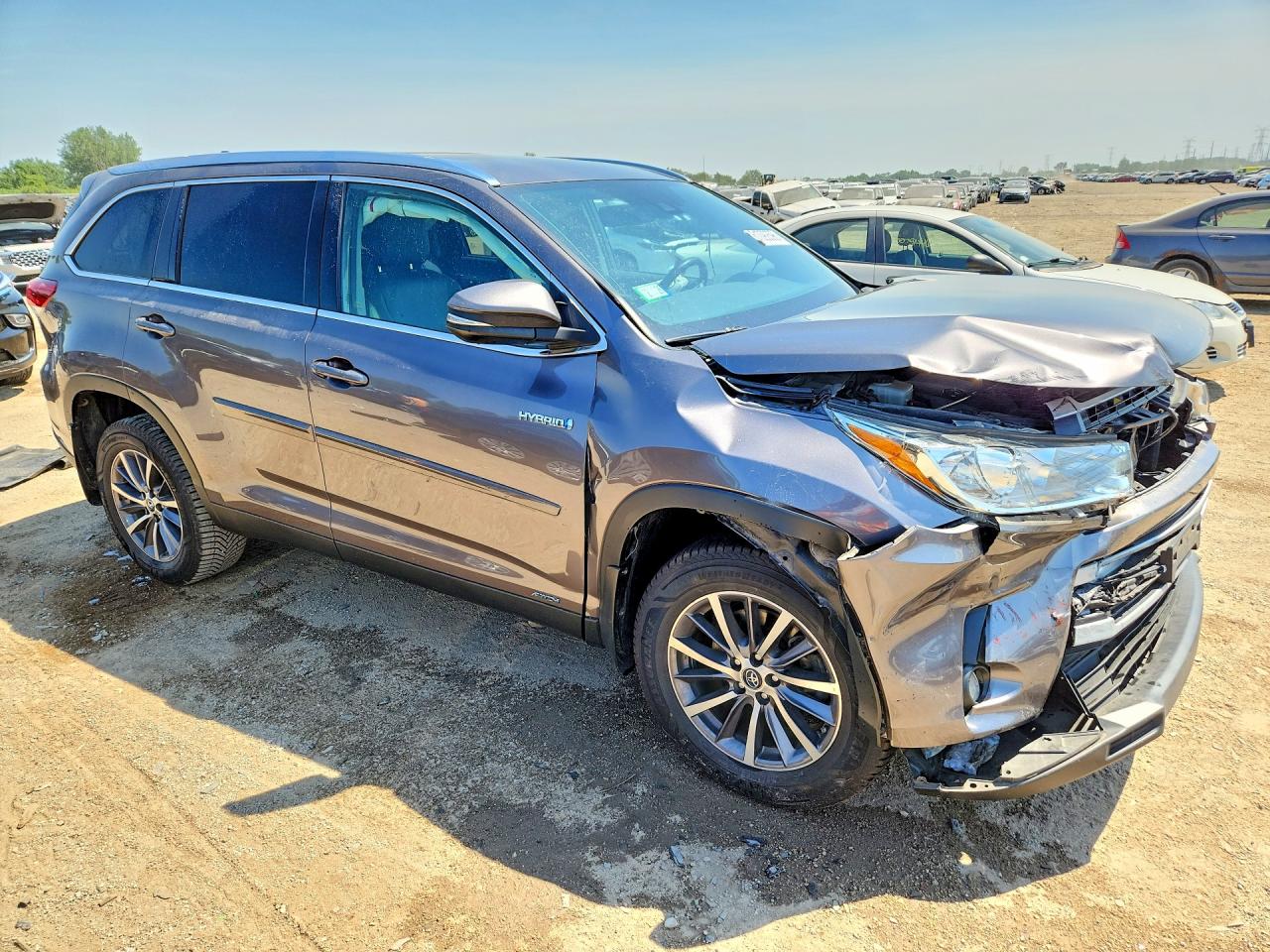 2019 TOYOTA HIGHLANDER HYBRID XLE — снимка 4