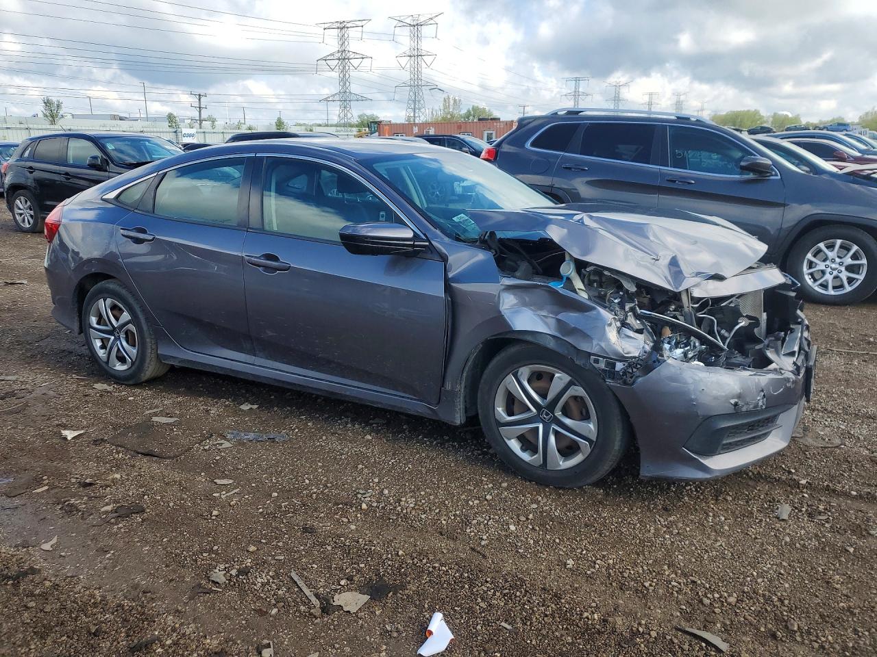 2017 HONDA CIVIC LX — снимка 4