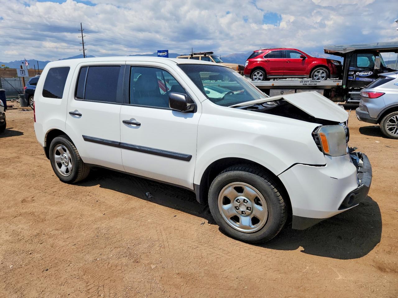 2015 HONDA PILOT LX — снимка 4
