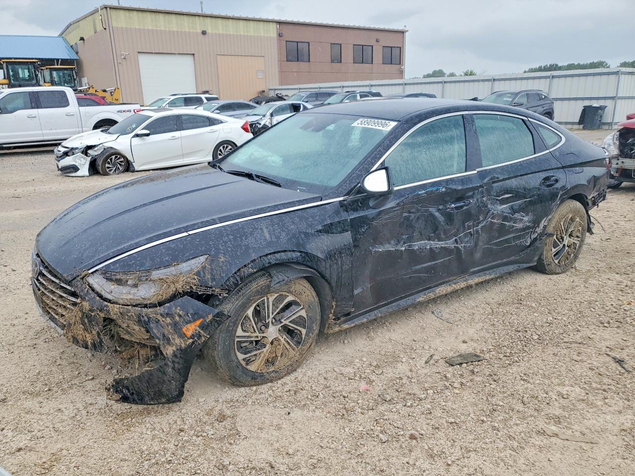 2023 HYUNDAI SONATA HYBRID BLUE
