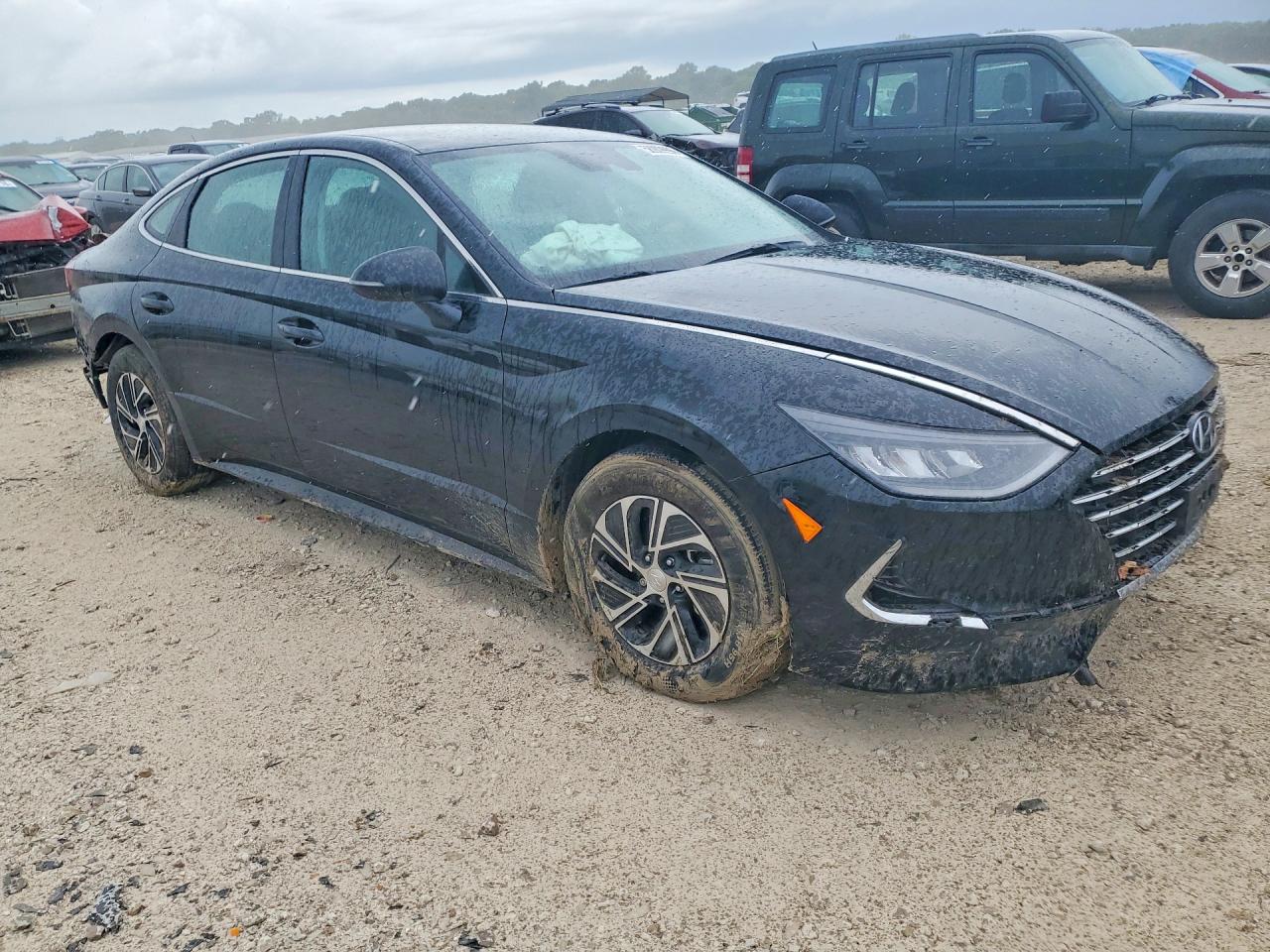 2023 HYUNDAI SONATA HYBRID BLUE — снимка 4