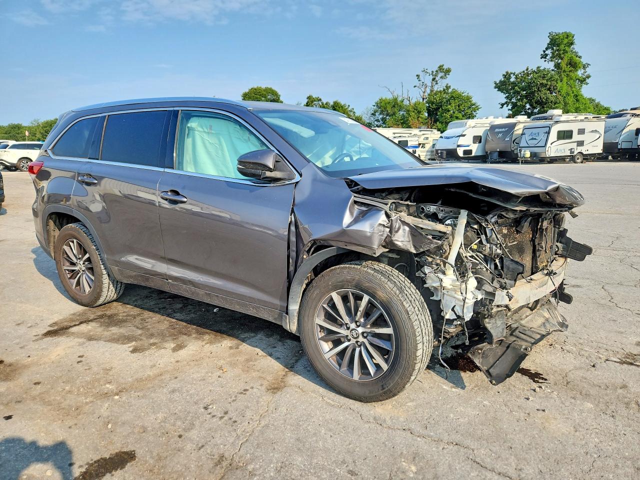 2017 TOYOTA HIGHLANDER XLE — снимка 4
