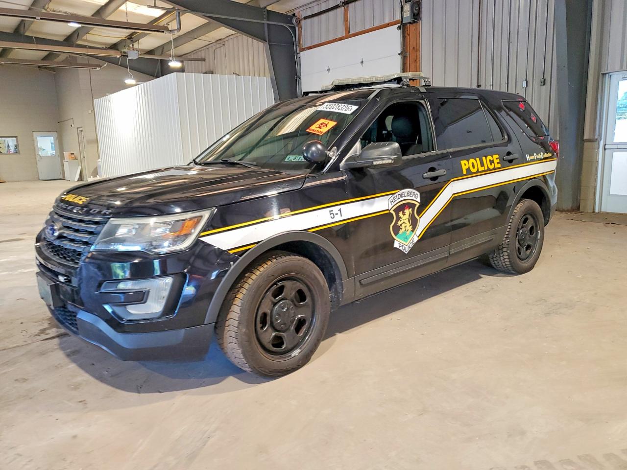 2016 FORD EXPLORER POLICE INTERCEPTOR