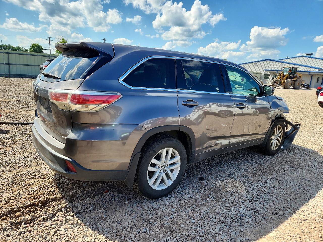 2016 TOYOTA HIGHLANDER LE — снимка 3