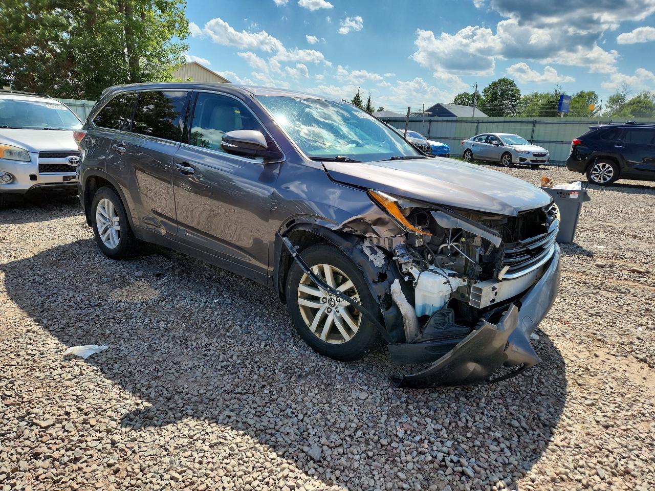 2016 TOYOTA HIGHLANDER LE — снимка 4