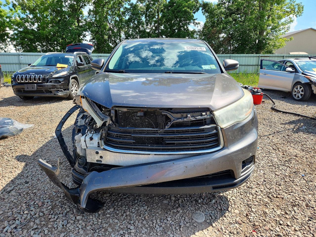 2016 TOYOTA HIGHLANDER LE — снимка 5