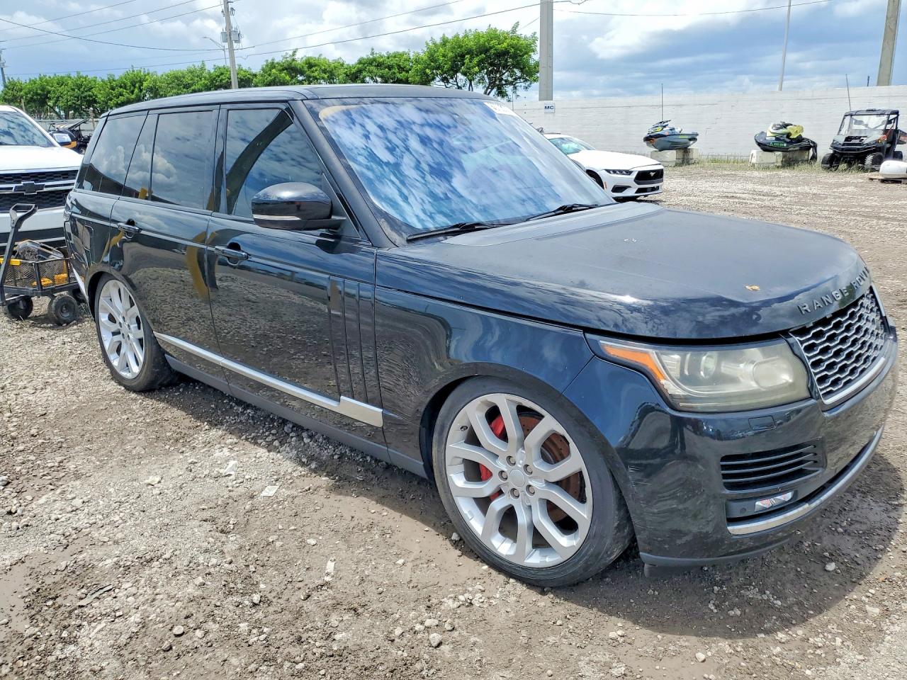 2016 LAND ROVER RANGE ROVER SUPERCHARGED — снимка 4